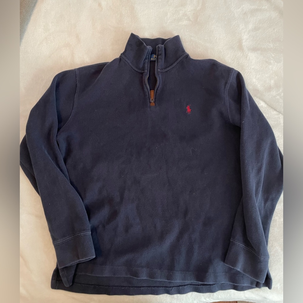 Polo Ralph Lauren Mens Quarter Zip Pullover